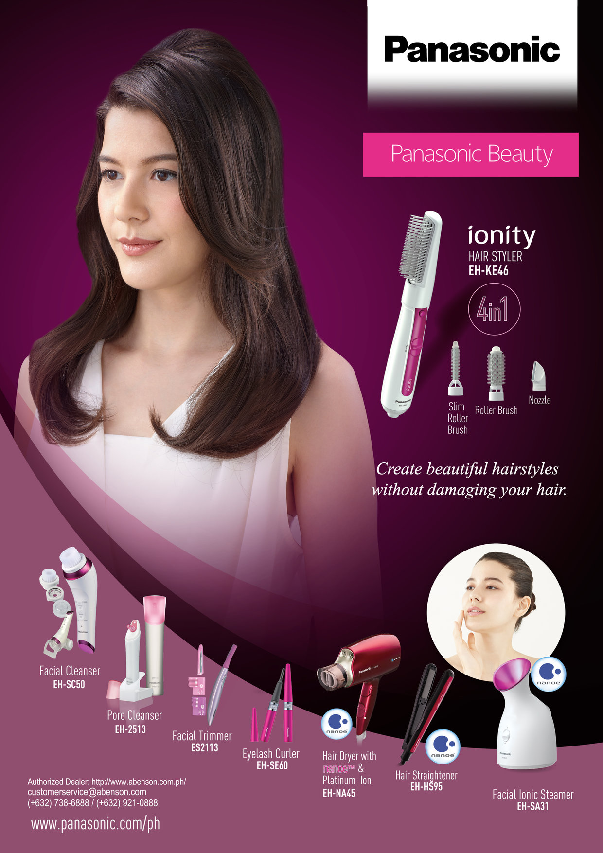 Panasonic Ionity Hair Styler: Create Beautiful Hairstyle Without Damaging  Your Hair | Philippine Primer