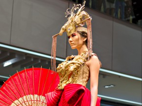 Philippine Fashion Week 2015: Kaye Morales Releases Her Inner Warrior