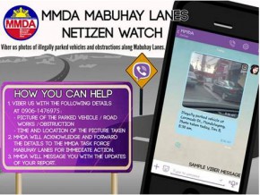 MMDA to Netizens: Report violators through Viber, Twitter