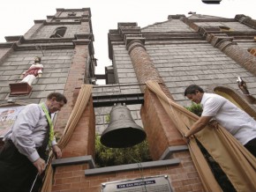 400-year old church bell returns back home to La Union