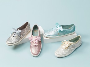 Wedding Shoes Redefined: Keds x kate spade new york Champion Glitter Sneakers