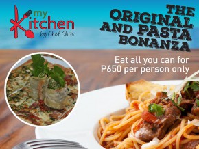 Pizza lovers, attack! MyKitchen offers unli pasta and panizza