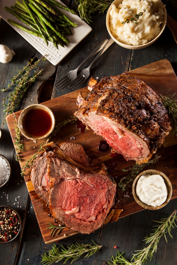 Homemade Grass Fed Prime Rib Roast