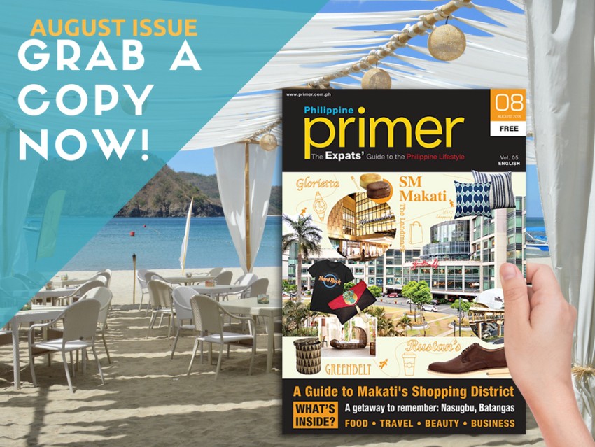 Out Now! Primer Magazine August issue Philippine Primer