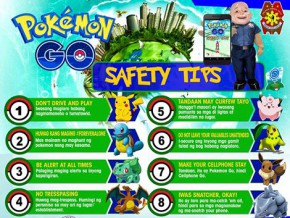 The police are your friends! 8 Pokémon Go safety tips from the PNP