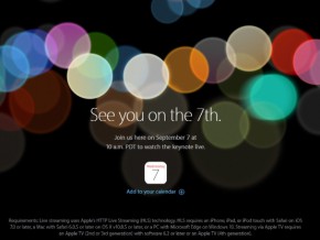 Apple teases iPhone 7 release with special event