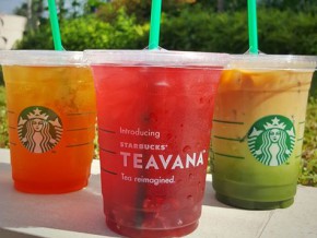 Starbucks adds a new line of handcrafted tea beverages to their menu