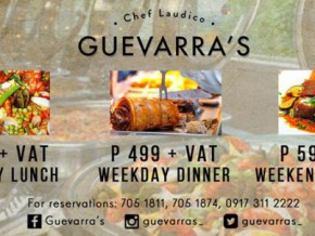 An early Christmas feast for all: Guevarra’s Yuletide Feast