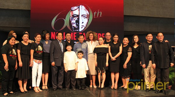 The cast of Noli Me Tangere, the Opera during the presscon. 