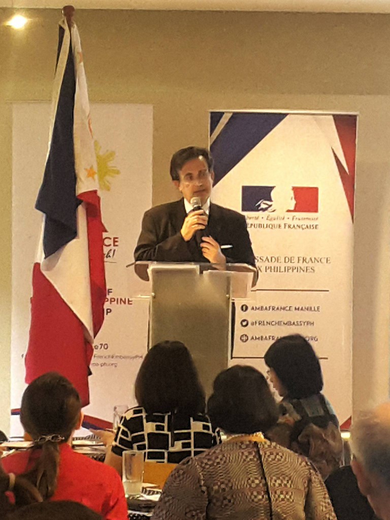 Ambassador of France to the Philippines H. E. Thierry Mathou