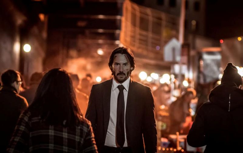 Keanu Reeves stars as 'John Wick' in JOHN WICK: CHAPTER 2.