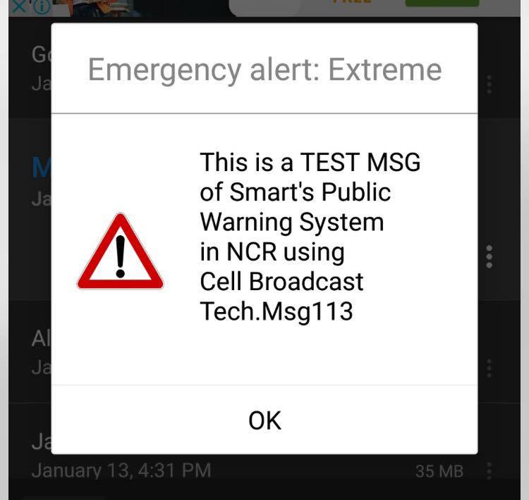 Telcos test emergency alert systems in users’ mobile phones