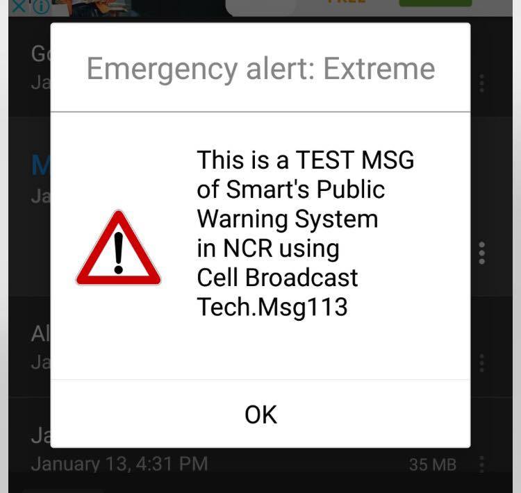 emergency alert