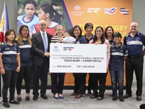 Media Release: Australian Embassy, PRFU Youth Rugby Partnership: Scoring Goals for Gender and Development