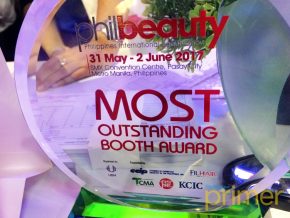 Junca Salon x Panasonic Beauty’s booth is ‘Most Outstanding’ at PhilBeauty 2017