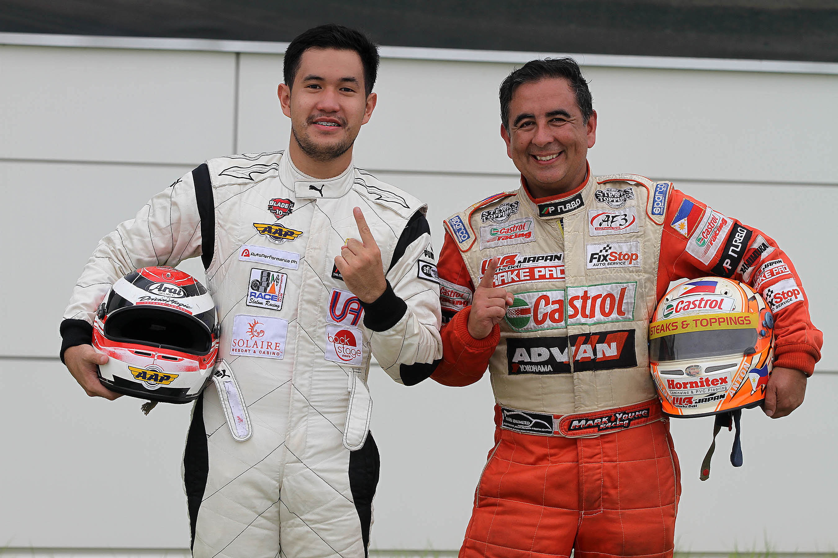 Filipino Race Car Duo Finishes Second at the FIA Asia Auto Gymkhana