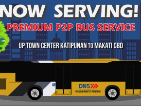 P2P Bus Service launches UP Town Center-Makati CBD route