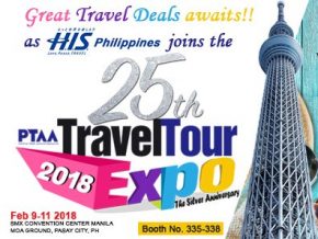 H.I.S. Philippines Travel Corp. joins 25th PTAA Travel Expo