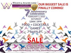 Wilson & Ayache Clinic celebrates 7 years with a SALE