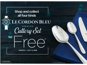 Rustan’s Supermarket brings Le Cordon Bleu Premium Cutlery Set to Manila