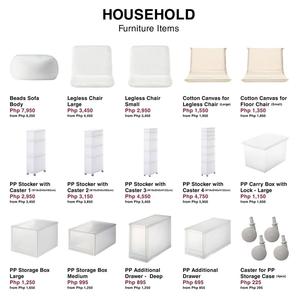 muji luggage philippines