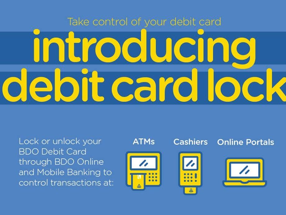 BDO’s New Lock/Unlock Feature Lets You Control Your Debit Card Security