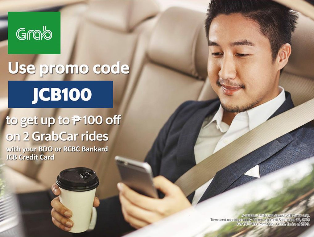 PROMO Use your JCB Credit Cards to Enjoy Discounts on Grab and Bo’s