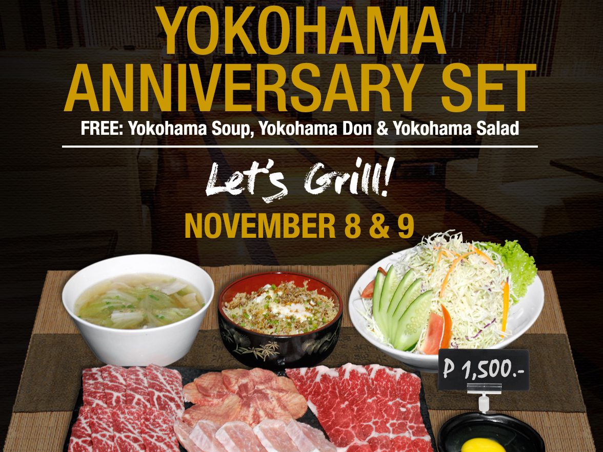 PROMO YOKOHAMA Meat Kitchen Celebrates 4th Anniversary With Two