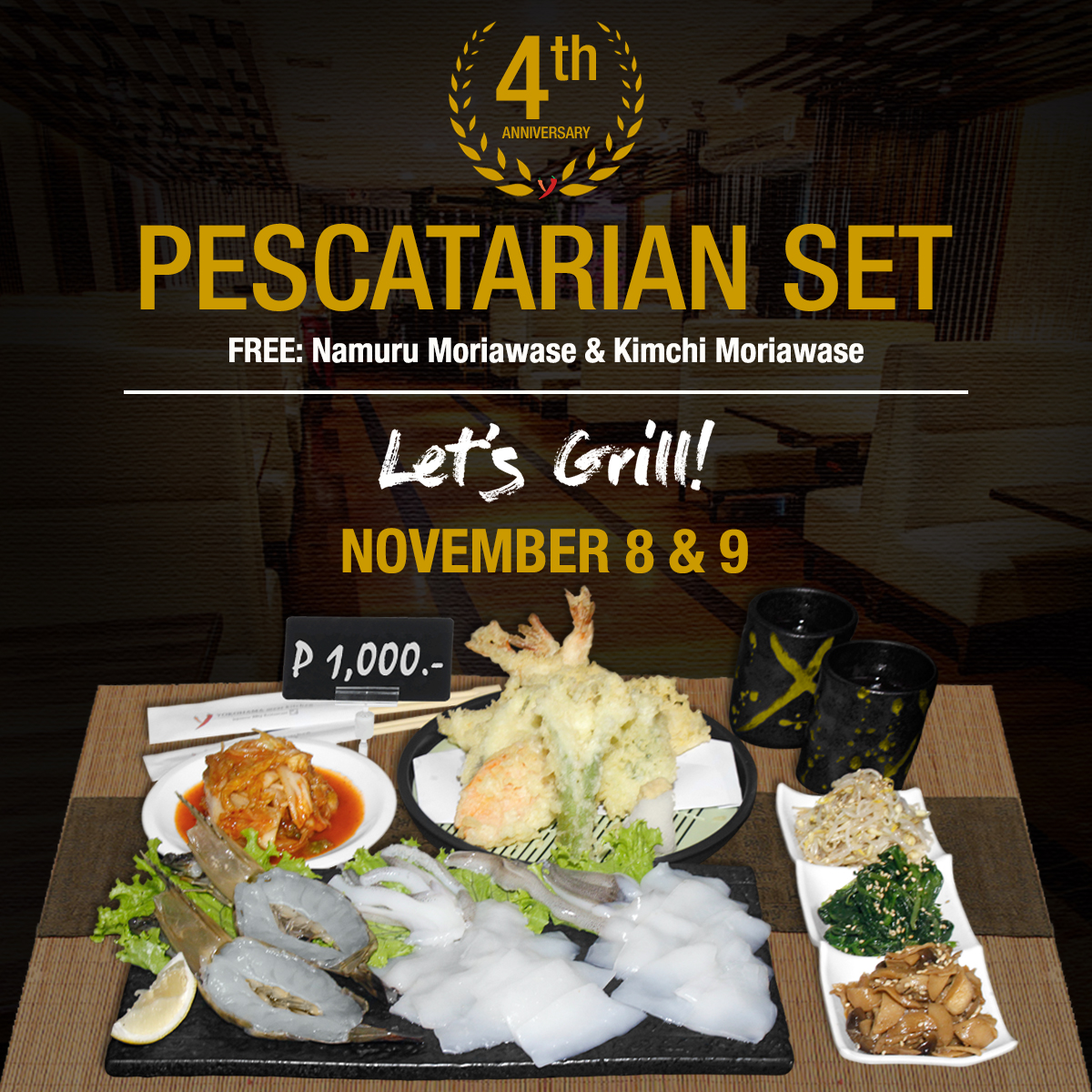 PROMO YOKOHAMA Meat Kitchen Celebrates 4th Anniversary With Two