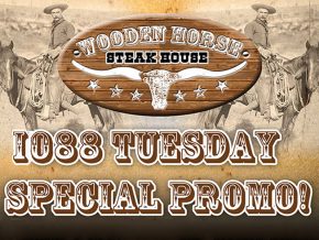 PROMO: Tuesdays Made Better at Wooden Horse Steakhouse