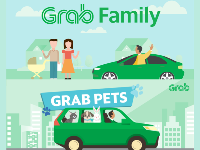 are dogs allowed in grab