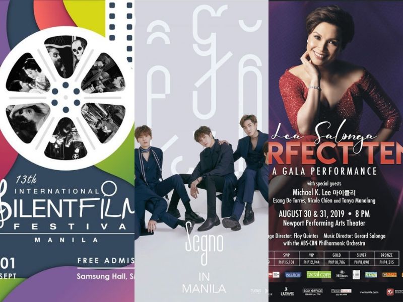 EVENTS IN MANILA August 31 to September 1, 2019 Philippine Primer