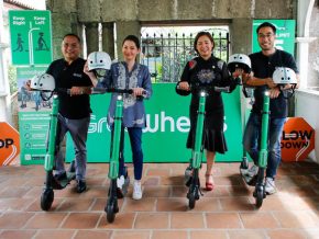 DOT and Grab Launch E-Scooters in Intramuros