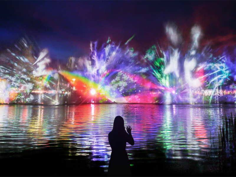 teamLab Brings Interactive Water Show to the PH Philippine Primer