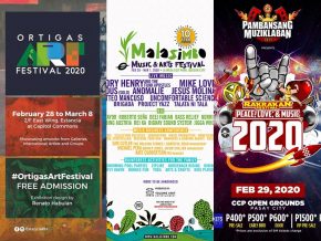 EVENTS IN MANILA: February 29 to March 1, 2020
