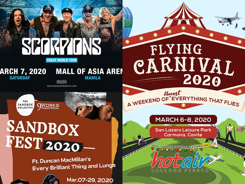EVENTS IN MANILA March 7 to 8, 2020 Philippine Primer