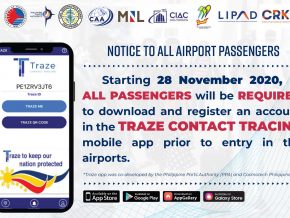 DOTr Air Sector Simultaneously Soft Launches Contact Tracing App “Traze”