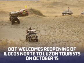 DOT Reopens Ilocos Norte to Luzon Tourist Starting Oct 15!