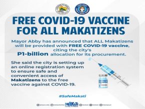 Makati to Procure COVID-19 Vaccines for All Residents