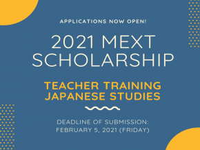 Japan Embassy Starts Accepting Applicants for 2021 MEXT Scholarship