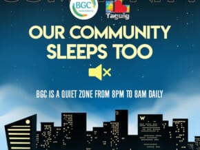 BGC takes action on noise pollution; implements ‘Quiet Zone’ from 8PM to 8AM