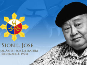 CCP Invites You to Pay Tribute to National Artist F. Sionil Jose