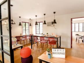 Shuffle Makerspace in San Juan: A charming co-working hub
