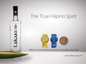 A drink fit for royalty: Lakan Extra Premium Lambanog