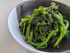 Let’s Cook: Saluyot with Sweet Sesame Soy Dressing