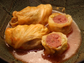 EASY RECIPE: Longganisa-Stuffed Cabbage with Tomato Sauce