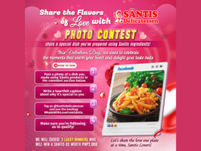 PHOTO CONTEST: Share the Flavors of Love with Santis Delicatessen