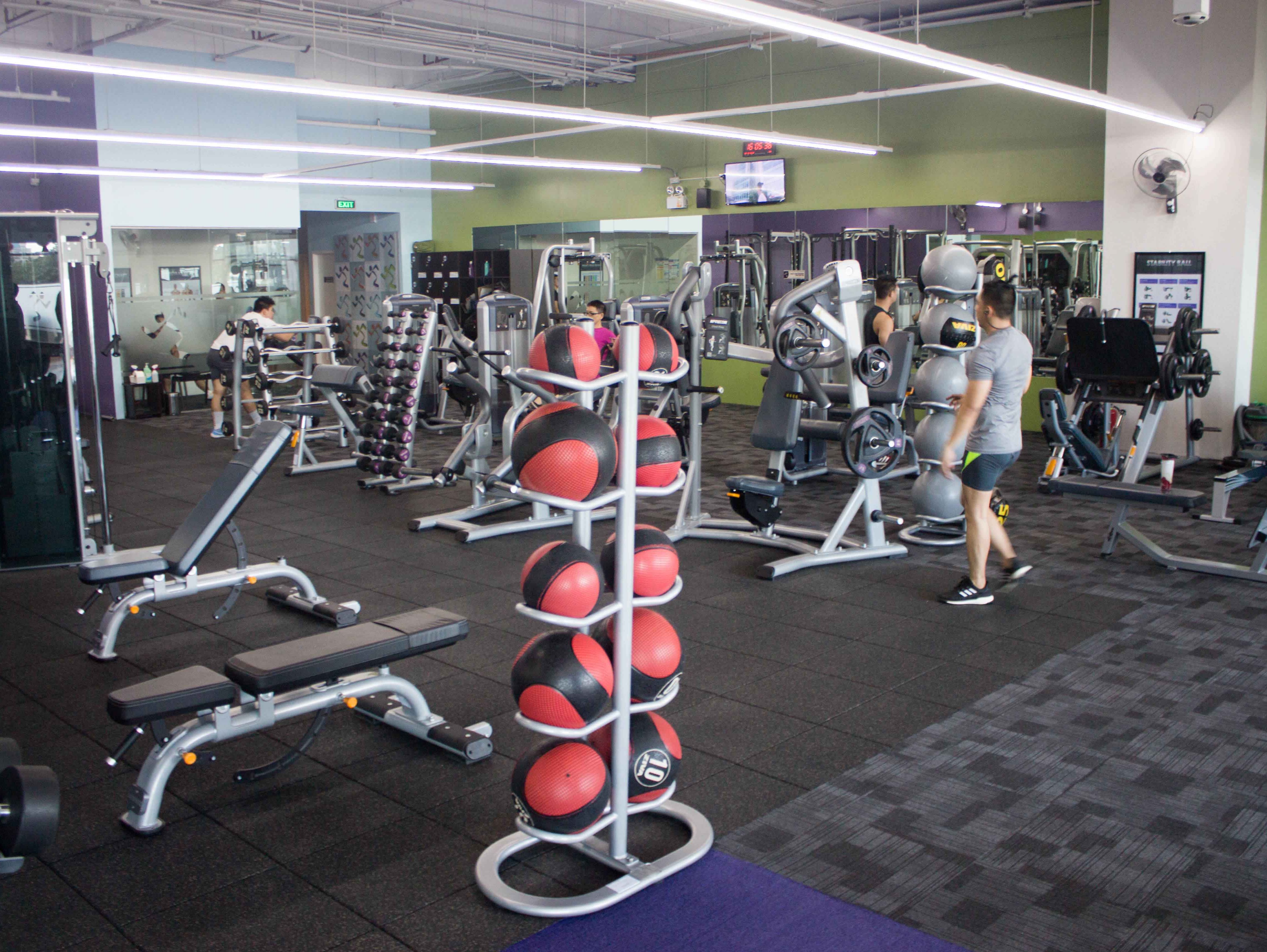 anytime fitness gym