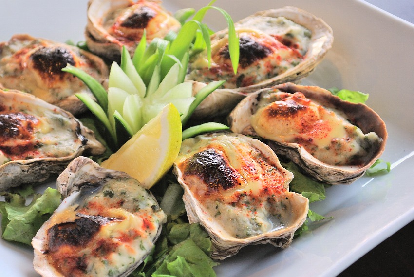 (2)Baked Oysters (P190) 