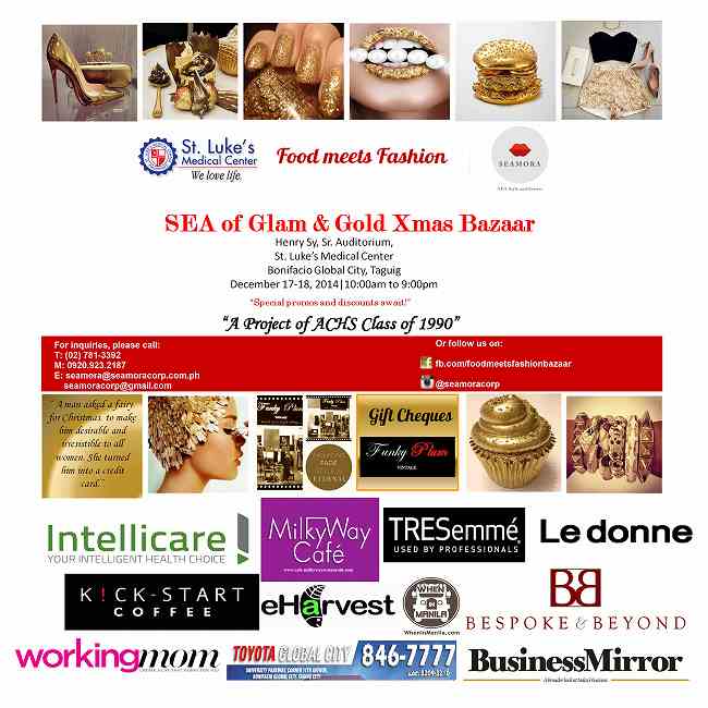 SLG2 SEA of Glam & Gold AD w media partner